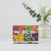 Frischware-Visitenkarte Visitenkarte (Stehend Vorderseite)