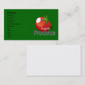 Frischware-Visitenkarten Visitenkarte (Vorne/Hinten)