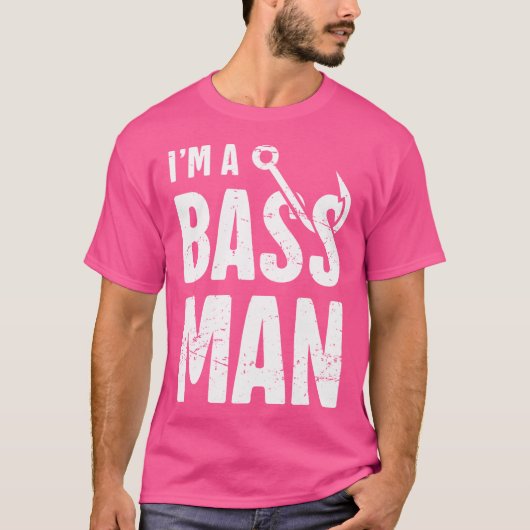 Frischwasser-Bass-Fisch T-Shirt (Vorderseite)