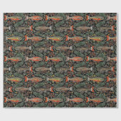 Frischwasser Fisch Stilvolle Design Trout Fischen  Geschenkpapier (Flach)