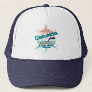 Frischwasser-Florida-Retro-Explosion  Truckerkappe