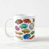 Frischwasseraquarium fischt Tasse (Links)