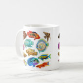 Frischwasseraquarium fischt Tasse (Vorderseite Links)