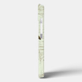 Frischwasserfische auf Karte Case-Mate iPhone Hülle (Rückseite / Links)