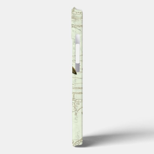 Frischwasserfische auf Karte Case-Mate iPhone Hülle (Rückseite / Links)