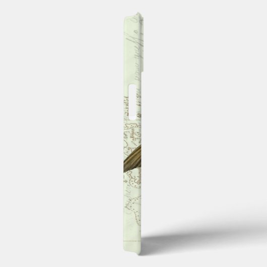 Frischwasserfische auf Karte Case-Mate iPhone Hülle (Rückseite / Rechts)