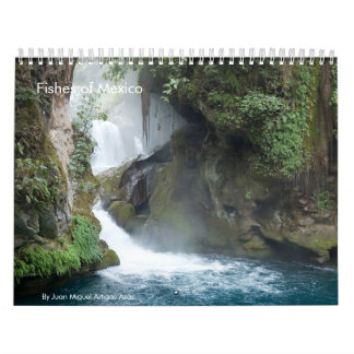 Frischwasserfische von Kalender Mexikos 2011