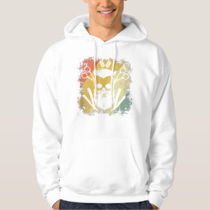 Frischwerkzeuge Skull-Haarstylist Trippbart Hoodie