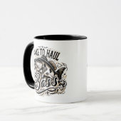 Frischzeit für den Hochseefang Tasse (Vorderseite Links)