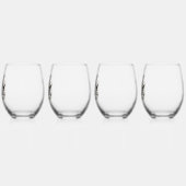 Frischzeit für den Hochseefang Weinglas Ohne Stiel (Links)