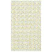 FrischZitronen, Blätter und Vögel-ID1052 Tischdecke (Vorderseite)