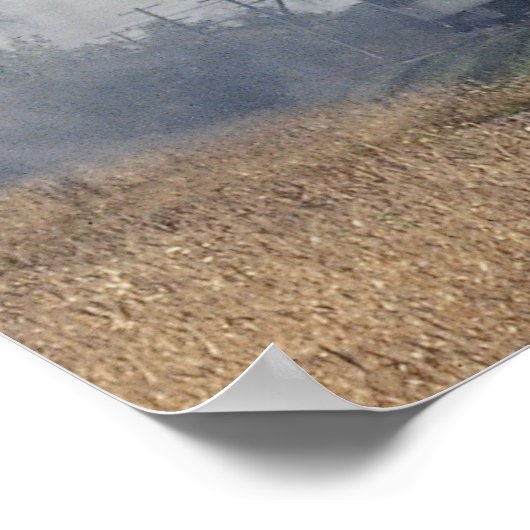 Frisco 2-10-0, Nr. 1630, Illinois-Eisenbahnmuseum, Poster (Ecke)