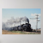 Frisco 2-10-0, Nr. 1630, Illinois-Eisenbahnmuseum, Poster (Vorne)