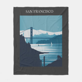 FRISCO BAY #1 FLEECEDECKE