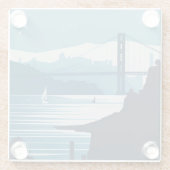 FRISCO BAY #1 GLASUNTERSETZER (Rückseite)