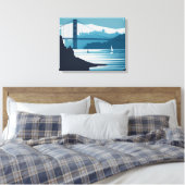 FRISCO BAY #1 LEINWANDDRUCK (Insitu (Schlafzimmer))