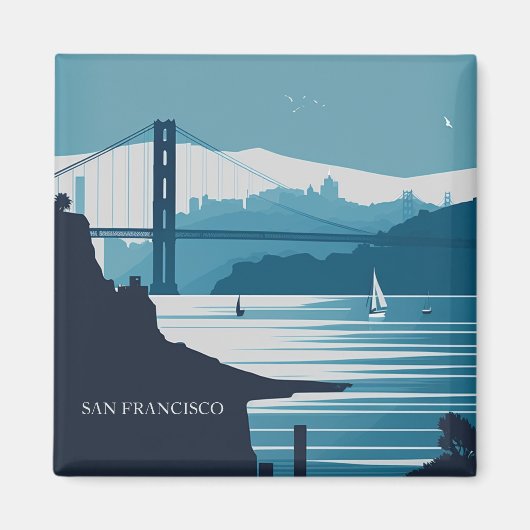 FRISCO BAY #1 MAGNET (Vorne)