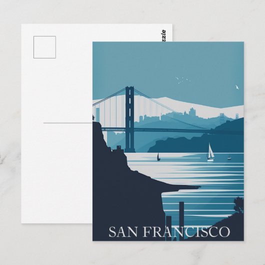 FRISCO BAY #1 POSTKARTE (Vorne/Hinten)