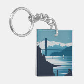 FRISCO BAY #1 SCHLÜSSELANHÄNGER (Vorderseite links)