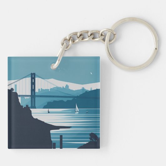 FRISCO BAY #1 SCHLÜSSELANHÄNGER (Rückseite)