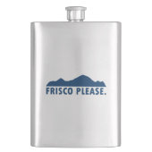 Frisco Colorado Bitte Flachmann (Vorderseite)