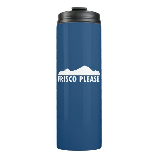 Frisco Colorado Bitte Thermosbecher (Vorderseite)