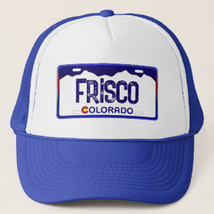 Frisco Colorado blauer Kennzeichen Truckerkappe