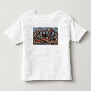 Frisco, Colorado - große Buchstabe-Szenen Kleinkind T-shirt