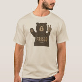 Frisco Colorado Peace Bear T-Shirt (Vorderseite)