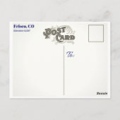 Frisco Colorado Postkarte (Rückseite)