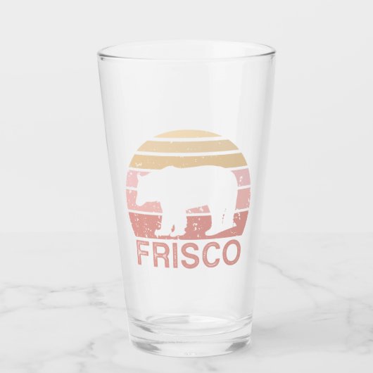 Frisco Colorado Retro Bear Glas (Vorderseite)