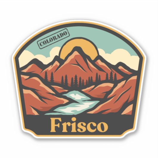 Frisco, Colorado Sticker (Vorderseite)
