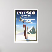Frisco Colorado USA Reiseplakat Leinwanddruck (Vorderseite)