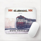 Frisco SD45 #911 mit Frisco Coonskin auf der Nase Mousepad (Mit Mouse)