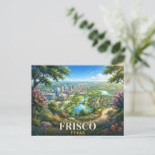 Frisco Texas Reise Postkarte (Stehend Vorderseite)