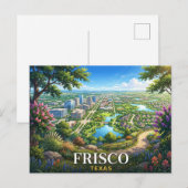 Frisco Texas Reise Postkarte (Vorne/Hinten)