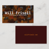 "Frisell " Visitenkarte (Vorne/Hinten)