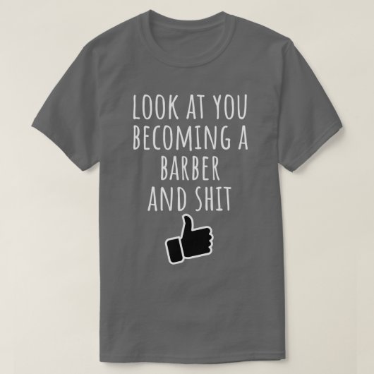 Friseur 42 T-Shirt (Design vorne)