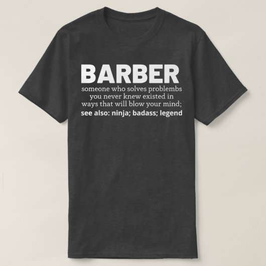 Friseur 67 T-Shirt (Design vorne)