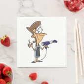 Friseur am Arbeitsplatz Serviette (Beispiel)