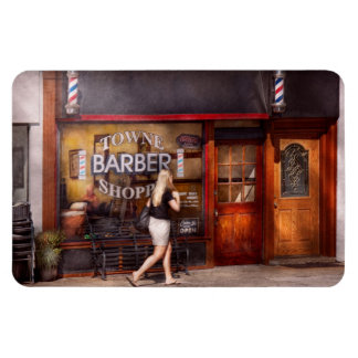 Friseur - Barbershop - Zeit für einen Haarschnitt Magnet