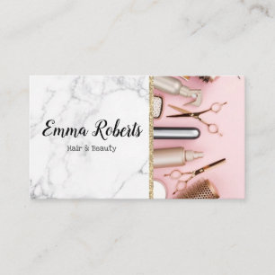 Friseur & Beauty Spezialist Salon Friseur Barber Visitenkarte