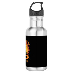 Friseur Bei Tag Hexe Bei Nacht Halloween Design Edelstahlflasche