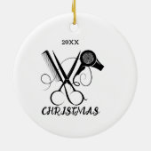 Friseur Beruflich Salon Keramik Keramik Ornament (Hinten)