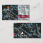  Friseur berufliche Visitenkarte (Vorne/Hinten)