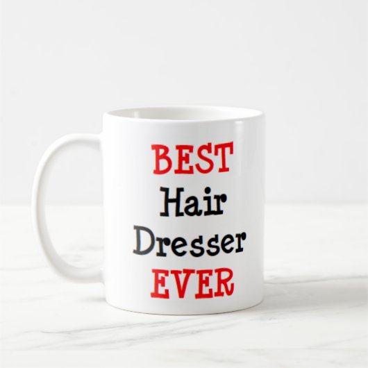 Friseur, beste Tasse (Links)