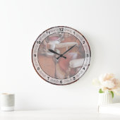 Friseur - Bitte setzen Sie sich. Große Wanduhr (Zuhause)