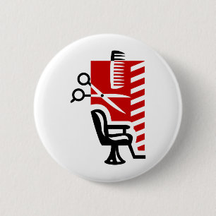 Friseur Button