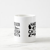 Friseur Cat Lover Kaffeetasse (Mittel)