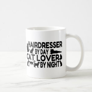 Friseur Cat Lover Kaffeetasse